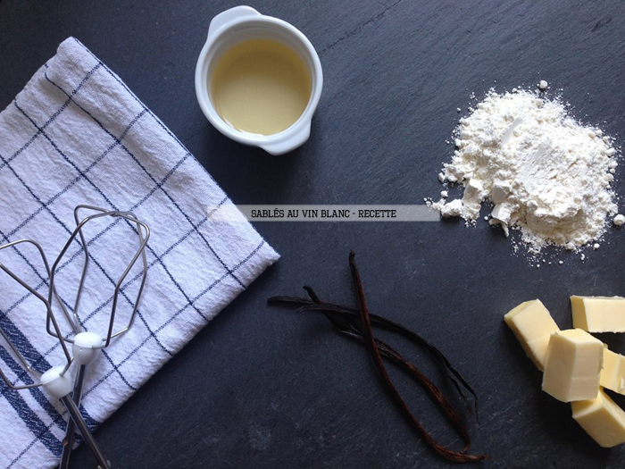 Sablés au vin blanc – Recette