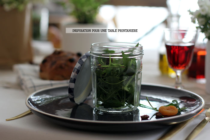 Inspiration pour une table printanière