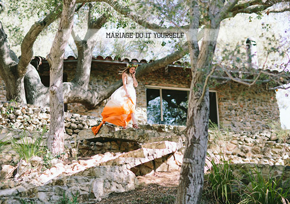 Un mariage coloré et DiY
