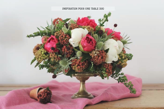 Inspiration pour une table duo