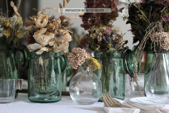 Inspiration bouquets séchés